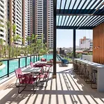 Piscine Bras Resort Ap 2 Dorm E Terraco Gourmet 104Mv